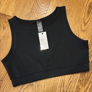 LA Society Black Bra / Top. Size XL. NEW